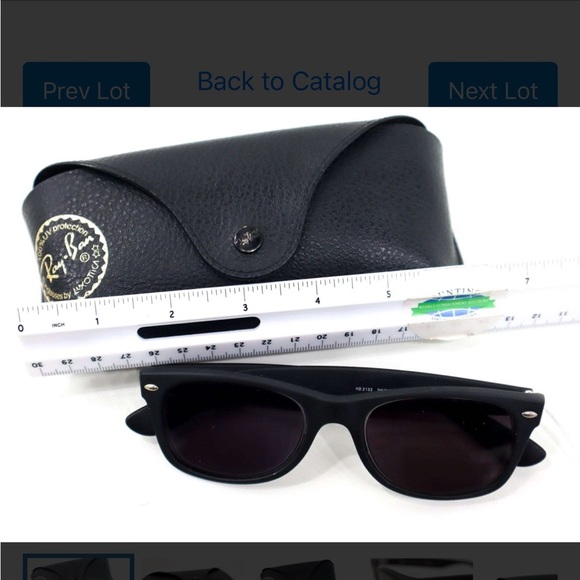 Ray-Ban RB2132 New Wayfarer Classic Sunglasses - Black
With original case - Picture 5 of 10